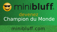 Nathalie joue au Minibluff